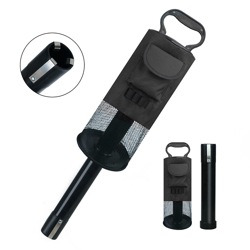 Prekogranična gornja i donja platnena cijev za prikupljanje loptica za golf, 70 loptica, bez savijanja i lako se uklanja, mrežasta torba za prikupljanje loptica za golf