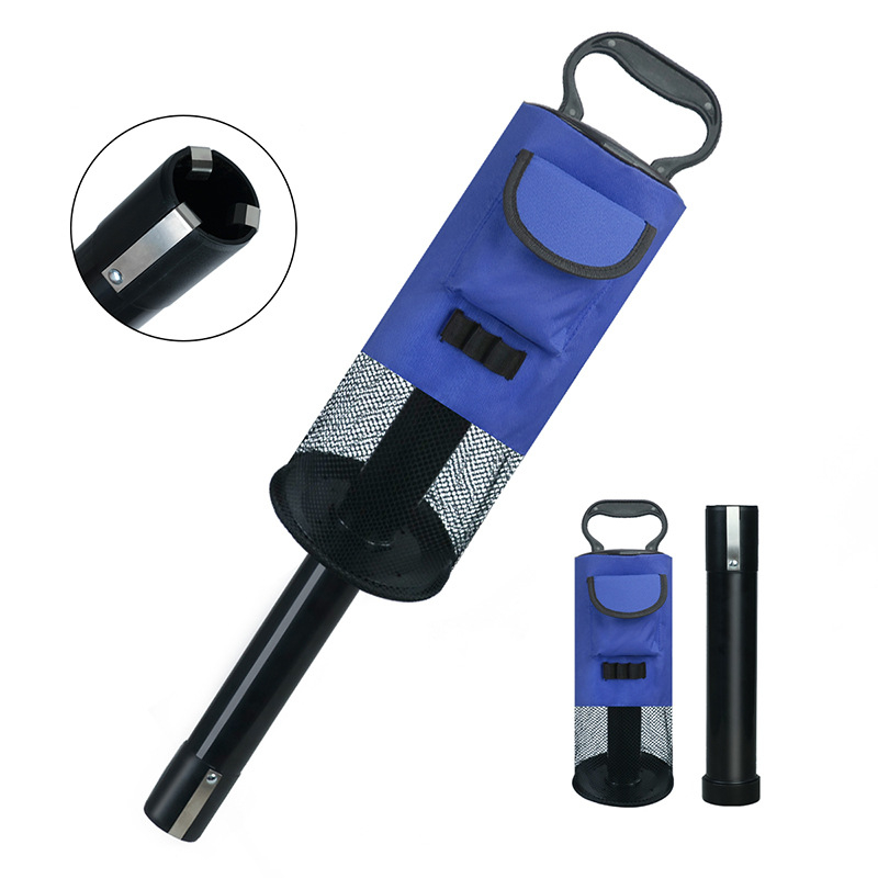 Prekogranična gornja i donja platnena cijev za prikupljanje loptica za golf, 70 loptica, bez savijanja i lako se uklanja, mrežasta torba za prikupljanje loptica za golf