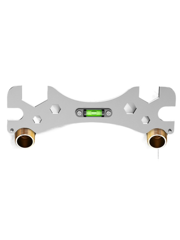 Dušipaigalduse artefakt, multifunktsionaalne vannitoa mutrivõti, segamisventiil, dušitasand, torulukksepa spetsiaalsed tööriistad