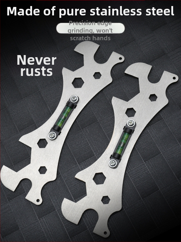 Артефакт за монтаж на душ, многофункционален гаечен ключ за баня, смесителен вентил, ниво на душ, водопроводчик, специални инструменти