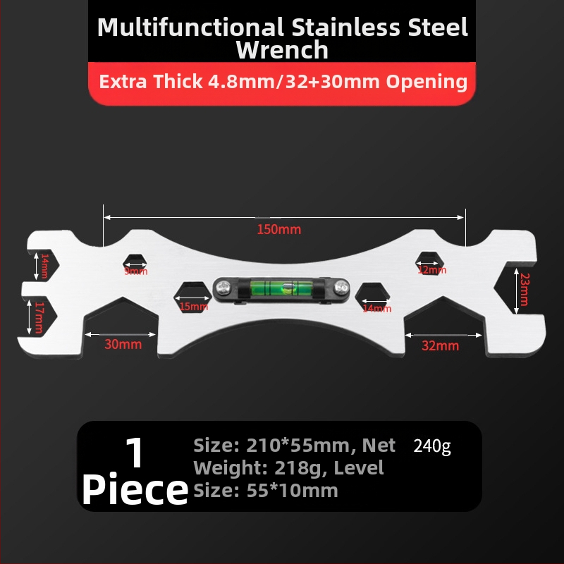 Dušipaigalduse artefakt, multifunktsionaalne vannitoa mutrivõti, segamisventiil, dušitasand, torulukksepa spetsiaalsed tööriistad