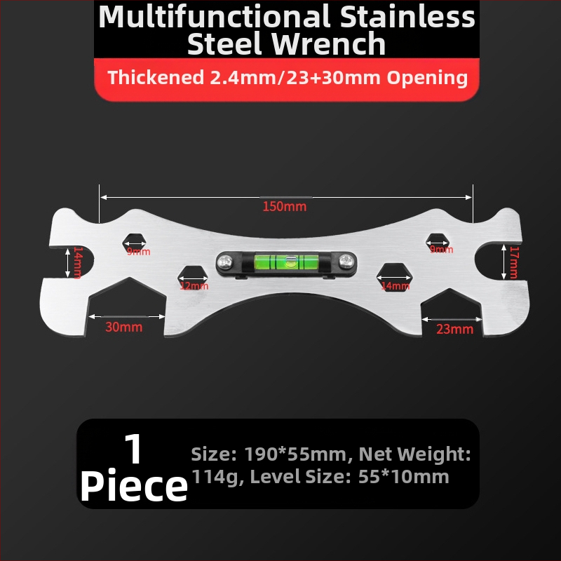 Dušipaigalduse artefakt, multifunktsionaalne vannitoa mutrivõti, segamisventiil, dušitasand, torulukksepa spetsiaalsed tööriistad