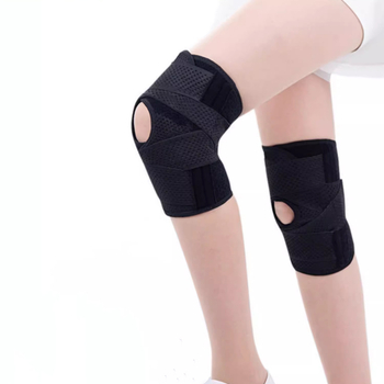 Ιαπωνικό κάλυμμα προστασίας γονάτου οκτώ γενεών για μηνίσκο, επιγονατίδα, ορειβασία, τρέξιμο, σταθεροποιητής άρθρωσης γονάτου, αθλητισμός