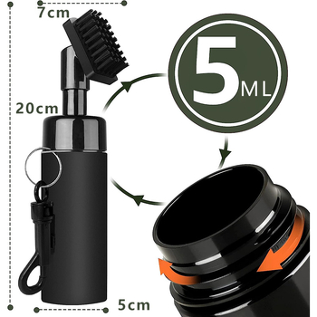 Νέα βούρτσα ψεκασμού νερού γκολφ τύπου πρέσας βούρτσας καθαρισμού ψεκασμού νερού, βούρτσα με κεφαλή σφαιρών, πολύχρωμα προαιρετικά αξεσουάρ γκολφ