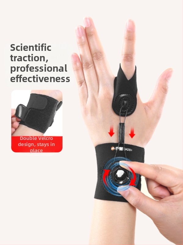 Ротационен спусък за пръсти, ортопедичен калъф за сухожилие на палеца, фиксатор за огъване на пръста, вътрешна катарама, ортопедичен защитен ръкав за ставата на пръста