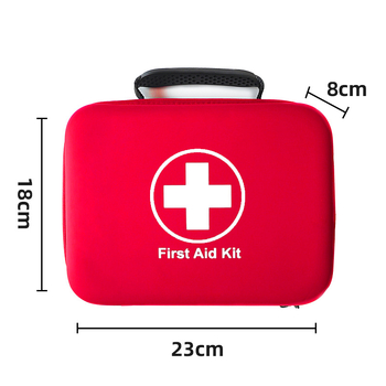 Φορητό κιτ πρώτων βοηθειών EVA από δέρμα PU για το σπίτι, αυτοκίνητο, εξωτερικό κιτ έκτακτης ανάγκης, κουτί αποθήκευσης, τσάντα ζωής, τσάντα ιατρικής και υγείας