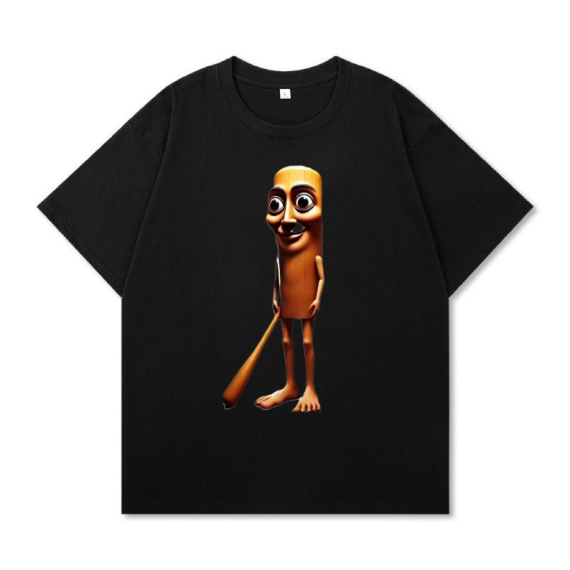 Tralalero Tralala naljakas haikoeraga meeste ja naiste moetrendi trendikas polüester ümara kaelusega lühikeste varrukatega T-särk