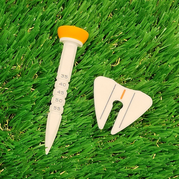 Γκολφ Limit TEE 4 χρωμάτων μονής κλίμακας κάθισμα γκολφ, πλαστική βάση μπάλας γκολφ TEE