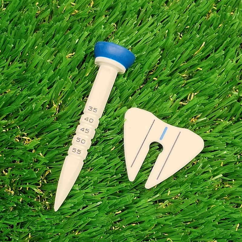 Golf Limit TEE 4 värvi ühe skaalaga golfisadul plastist golfipalli tugi TEE