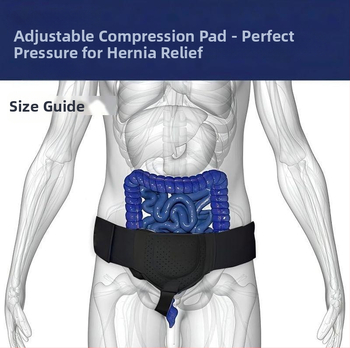 Херниален колан за мъже от директни продажби от фабриката, колан за притискане при ингвинална херния, регулируем колан за поддръжка на тънките черва