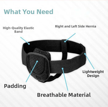 Херниален колан за мъже от директни продажби от фабриката, колан за притискане при ингвинална херния, регулируем колан за поддръжка на тънките черва
