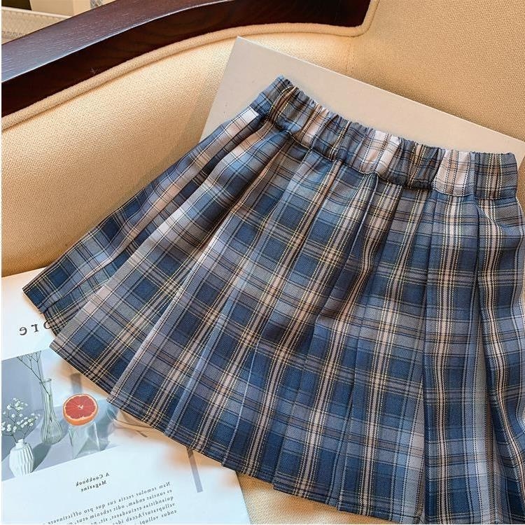 Tüdrukute kolledži stiilis ülikond kevadriided tüdrukute JK vormiriietus 2024 uus keskmise ja suure suurusega laste ülikond lasteaia ülikonna plisseeritud seelik