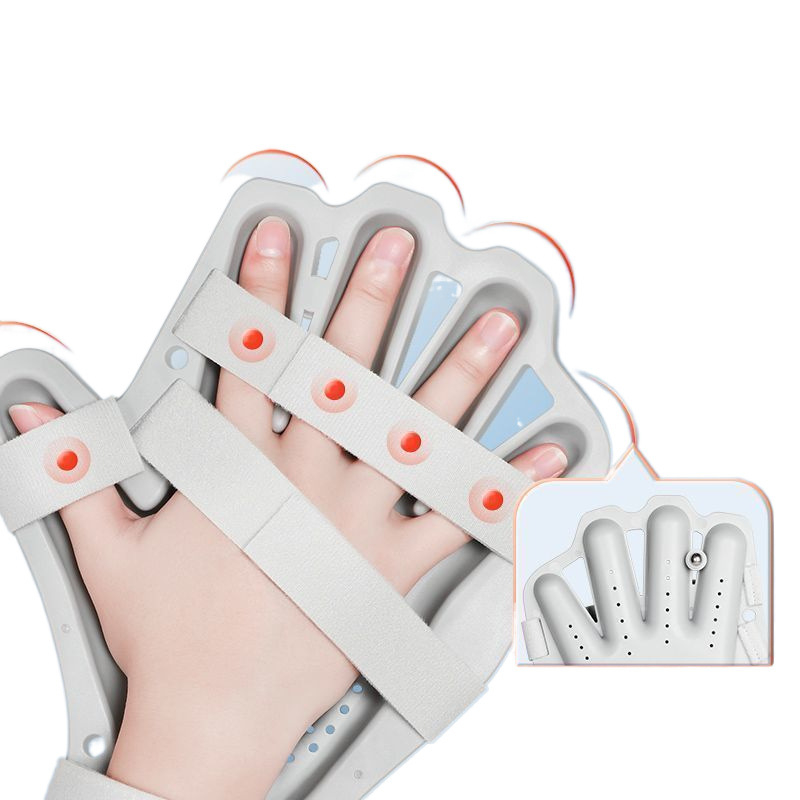 Meditsiiniline sõrmelõhe sõrmetreeningu ortoos insuldi hemipleegia rehabilitatsioonitugi sõrme fikseeritud rehabilitatsioonikaitse hulgimüük