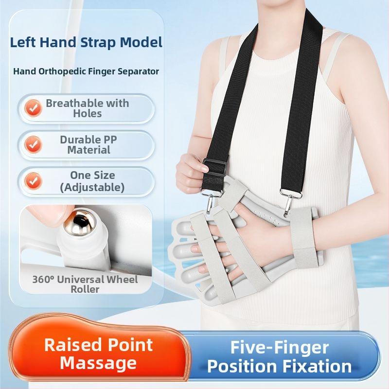 Meditsiiniline sõrmelõhe sõrmetreeningu ortoos insuldi hemipleegia rehabilitatsioonitugi sõrme fikseeritud rehabilitatsioonikaitse hulgimüük