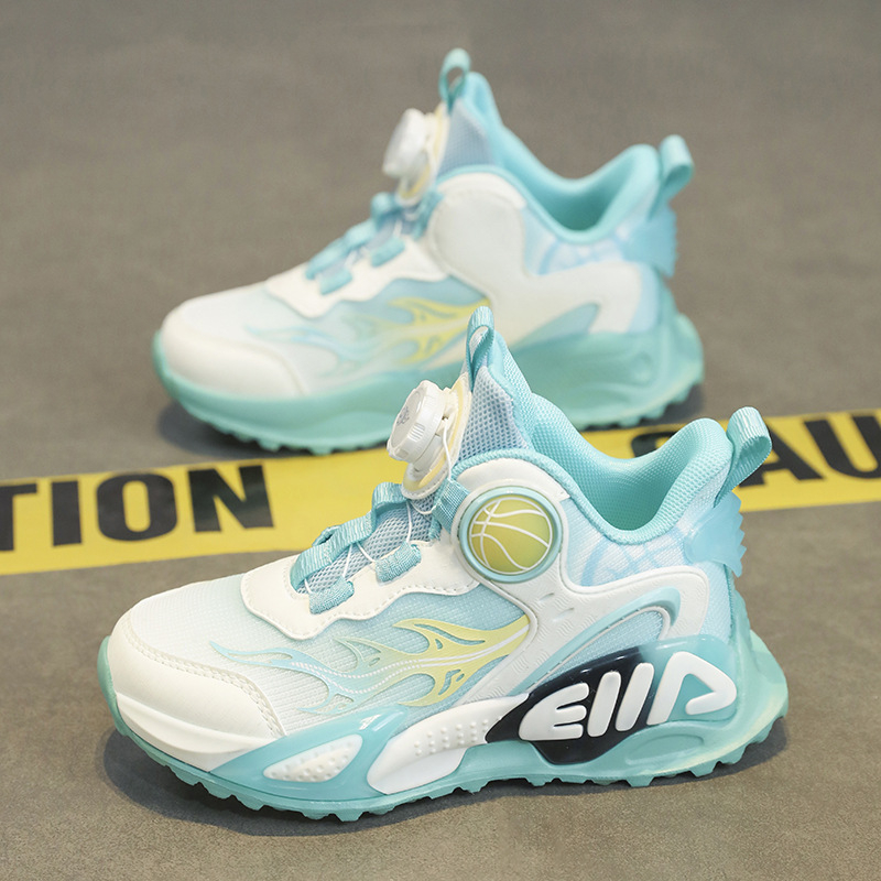 Pantofi sport pentru copii, pantofi de baschet pentru băieți, respirabili, de primăvară și de vară, pentru copii de talie medie și mare, antiderapanți, pantofi de alergare la modă