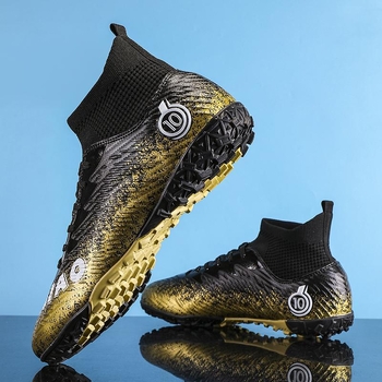 Διασυνοριακό εξωτερικό εμπόριο ανδρικών και γυναικείων ποδοσφαιρικών παπουτσιών TF κοντό καρφί σπασμένο καρφί μακρύ καρφί plus size high-top Παιδιά ενήλικες αθλητικά έφηβοι