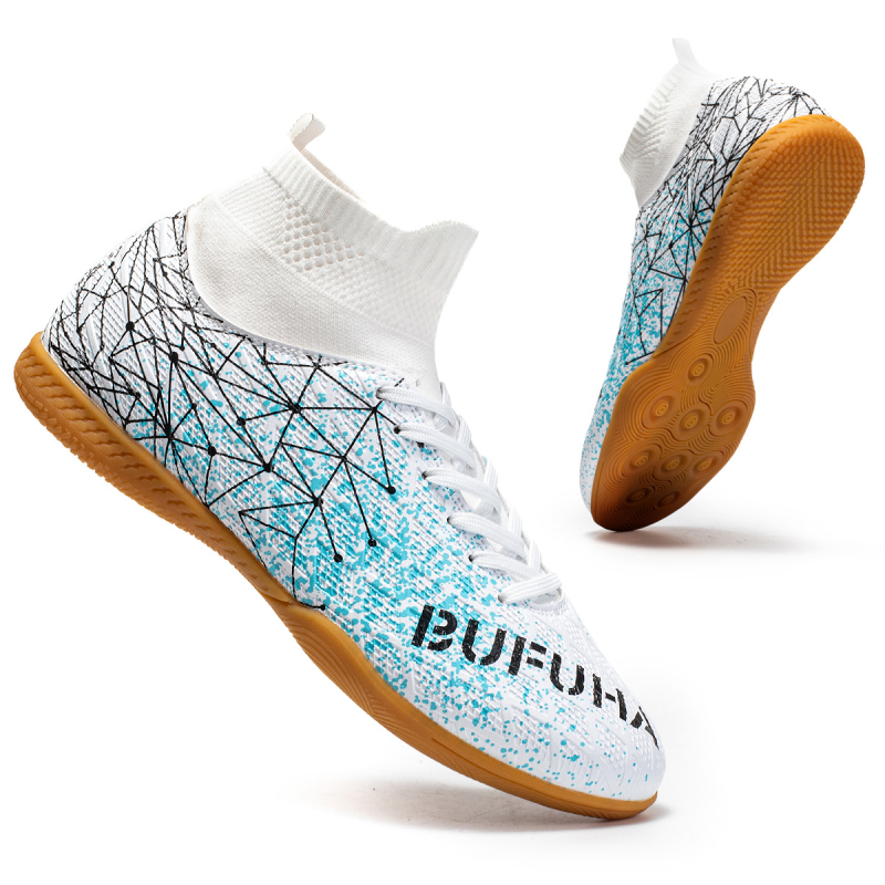 Futballcipők Felnőtt futballcipők Férfi és női diákoknak Lapos talpú versenycipők Beltéri és kültéri sportok Tf edzőcipők Gyártó Nagykereskedelem