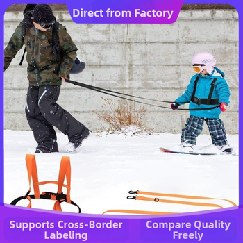 Uus õues suusatreeningu rakmed lastele suusaveoköi suusatamise kukkumisvastane treeningvöö kukkumisvastane köis