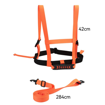 Uus õues suusatreeningu rakmed lastele suusaveoköi suusatamise kukkumisvastane treeningvöö kukkumisvastane köis