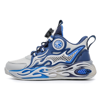 Νέα παιδικά παπούτσια μπάσκετ 2025, αναπνεύσιμα, ανοιξιάτικα και φθινοπωρινά αθλητικά παπούτσια για αγόρια