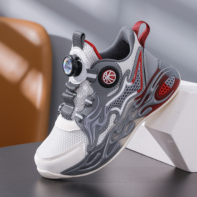 2025. aasta uued laste korvpallijalatsid, võrgust hingavad kevad- ja sügispoiste spordijalatsid