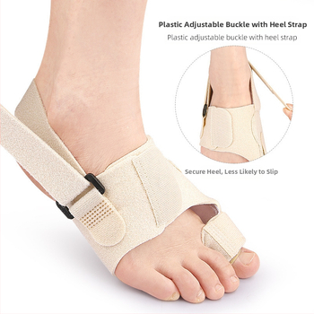 Varvaste fikseerimisvöö, pöidla valgus, suure jala luu eend, kattuv varvaste eraldaja, päeval ja öösel reguleeritava pingega jalakaitse