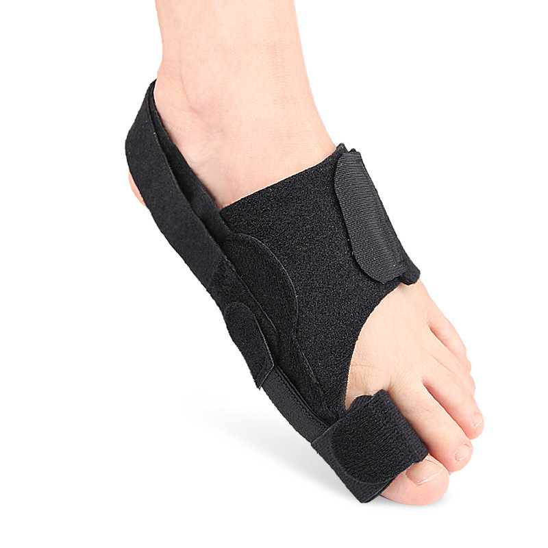 Varvaste fikseerimisvöö, pöidla valgus, suure jala luu eend, kattuv varvaste eraldaja, päeval ja öösel reguleeritava pingega jalakaitse