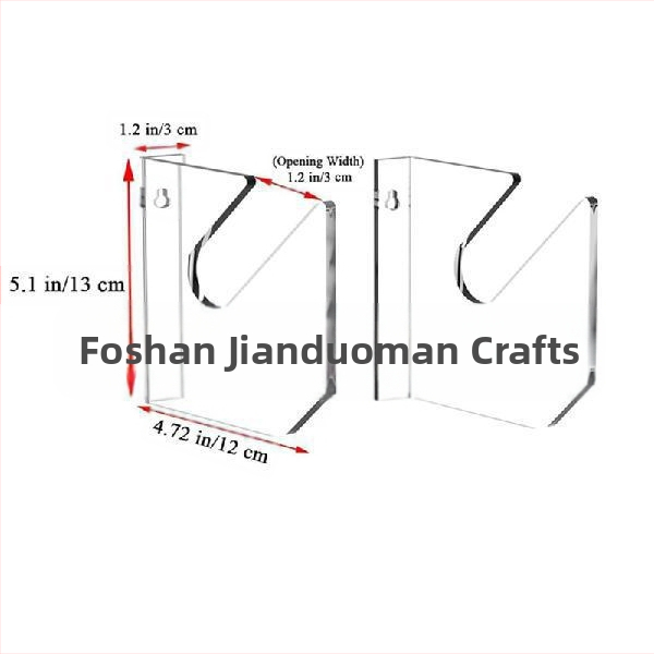 1 чифт акрилни стойки за скейтборд, стенен монтаж, хоризонтална стойка за съхранение на скутери, стойка за лонгборд
