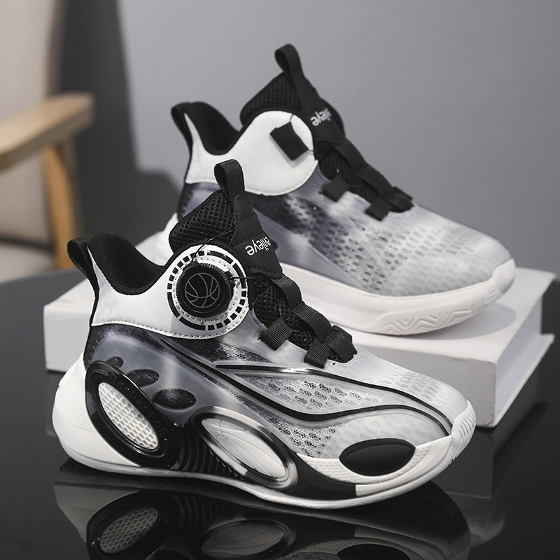 Lastejalatsid kevadel ja sügisel, uued poiste ja tüdrukute tossud, laste pöörleva nööbiga võrkkangast hingavad tossud