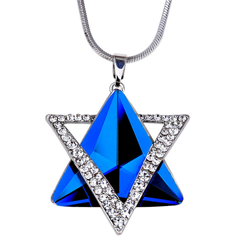 Korea stiilis moodne kuueharuline tähekujuline ripatsiga pikk kaelakee sügise ja talve villase ketiga naiste lihtne riiete ripats, mis sobivad kõikidele kaunistustele