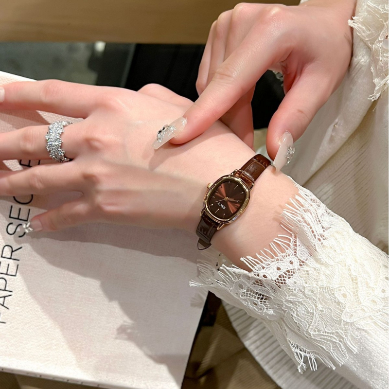 Rishi Kaiyue käekell naistele, kerge luksuslik nišš, naiste lihtne elegantne peen väikese numbrilauaga veekindel kvartskell