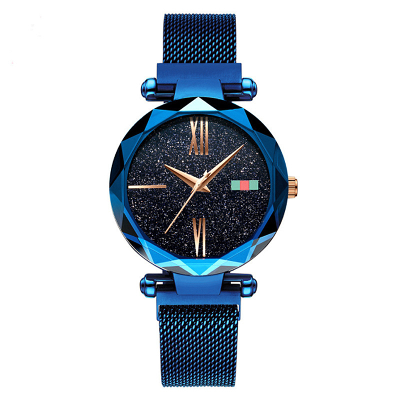 Tiktoki otseülekande populaarne käekell naistele, moodne tähistaeva disainiga käekell, kerge luksuslik niššnaiste veekindel kvartskell