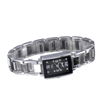 2025 Διασυνοριακό Νέο Κορεατικό Διακοσμητικό Γυναικείο Ρολόι Βραχιόλι με Τετράγωνο Διαμαντένιο Καντράν Χονδρική Χονδρική