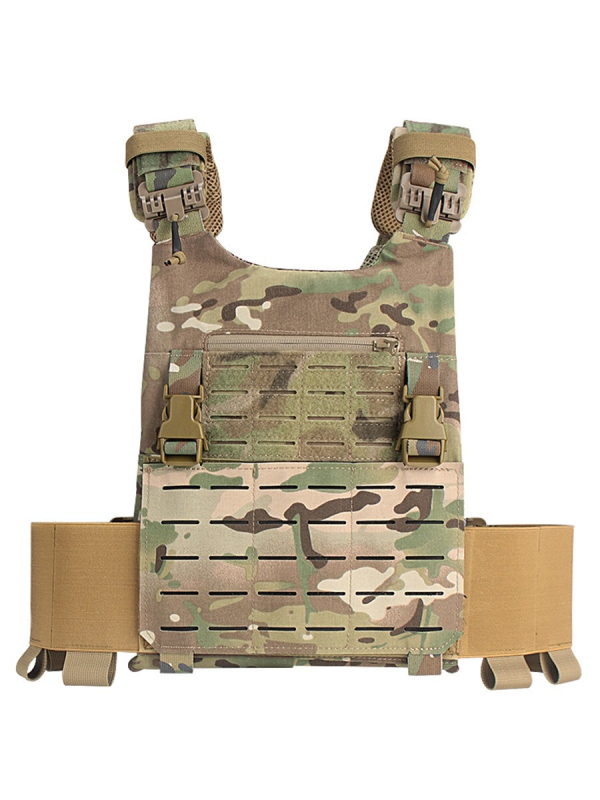 Taktiskā veste ar ātras atbrīvošanas sprādzi, universāla Molle elastīgā josta, jostasvietas maciņš, aprīkojums