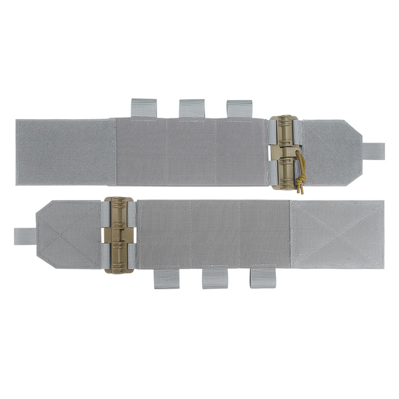 Taktikai ártalmatlanító mellény gyorskioldó csattal, Fcsk univerzális Molle elasztikus övvel, deréktok övvel, felszereléssel