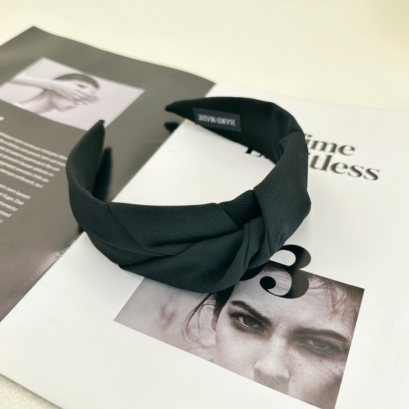 Korea retrokangast sõlmega juukserõngas, naiste internetikuulus laia äärega juukserõngas, kvaliteetsed ja elegantsed juuksekaardipeakatted