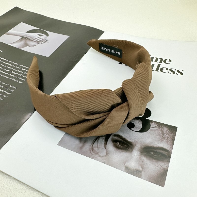 Korea retrokangast sõlmega juukserõngas, naiste internetikuulus laia äärega juukserõngas, kvaliteetsed ja elegantsed juuksekaardipeakatted