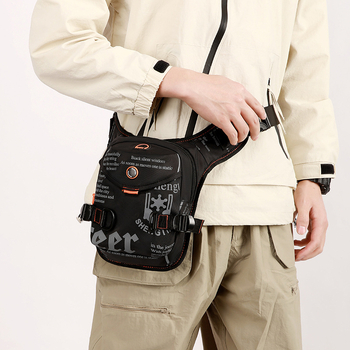 Piiriülene välistingimustes sportimiseks mõeldud spordikott, multifunktsionaalne vöökott, õlakott, rüütlik taktikaline trendikas ratsajalgkott, õlakott