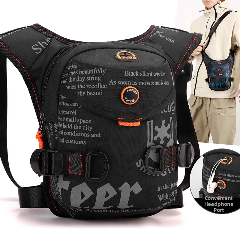 Cezhraničná outdoorová športová fitness taška Multifunkčná taška na pás Crossbody taška Knight Taktická moderná jazdecká taška na nohy taška cez rameno