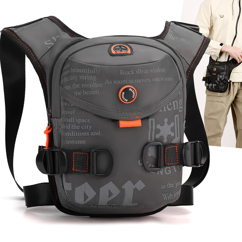 Piiriülene välistingimustes sportimiseks mõeldud spordikott, multifunktsionaalne vöökott, õlakott, rüütlik taktikaline trendikas ratsajalgkott, õlakott