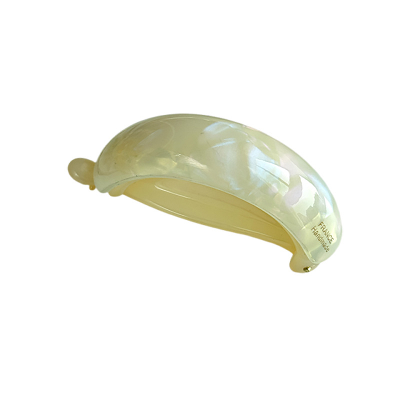 Korea stiilis äädikhape Lihtne elegantne kõrge hobusesaba klambriga seljapea juuksenõelaga peakate keerutatud banaaniklamber horisontaalne klamber ülemine klamber