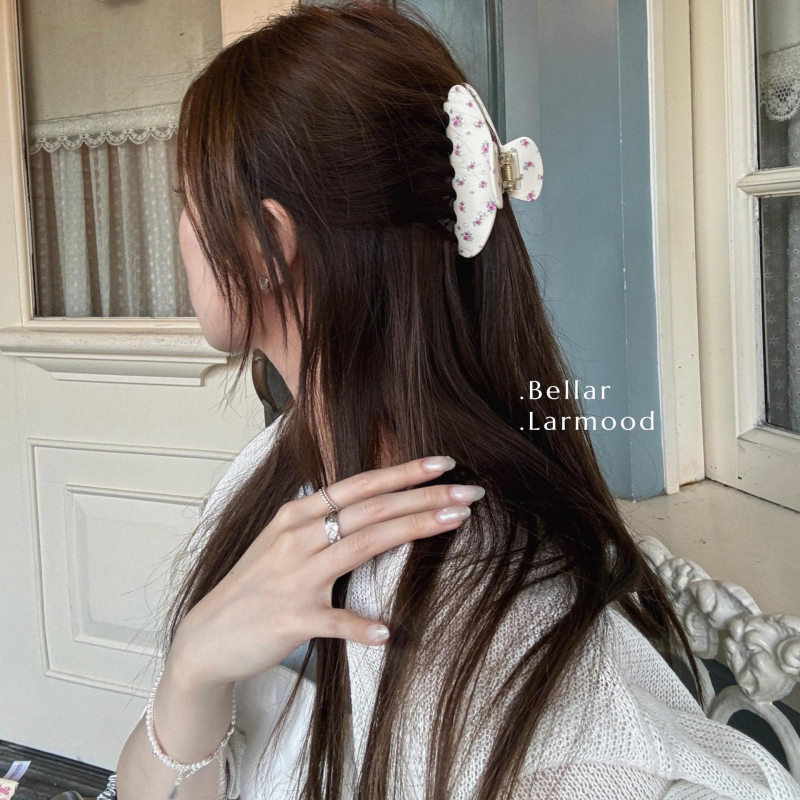 Originaalse disainiga vintage lilleline kirsipuu teemantklamber Korea stiilis pea tagaküljele mõeldud haikalaga peakatted naistele uued