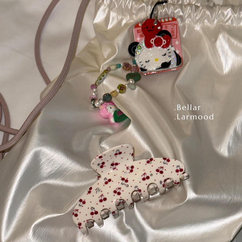 Originaalse disainiga vintage lilleline kirsipuu teemantklamber Korea stiilis pea tagaküljele mõeldud haikalaga peakatted naistele uued