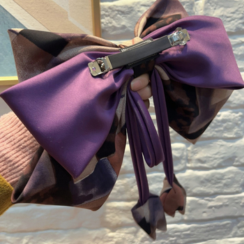 Uus prantsuse tipptasemel lipsuga juuksenõel Tulip Bud Top Clip niši vedruklambriga juukseaksessuaarid