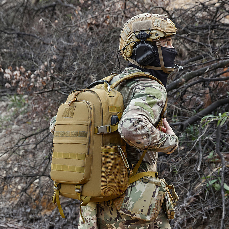 Vyrams skirta taktinė kuprinė, skirta naudoti pasienyje, maskuojanti, karinė, ventiliatoriaus kuprinė, laisvalaikio, sporto, alpinizmo, vandeniui atspari, kelioninė kuprinė