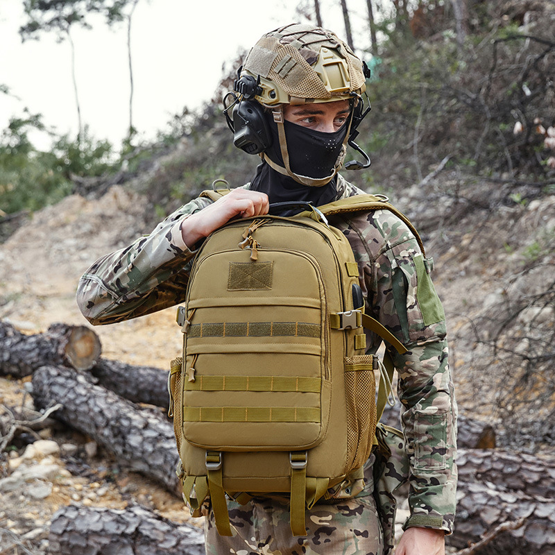 Vyrams skirta taktinė kuprinė, skirta naudoti pasienyje, maskuojanti, karinė, ventiliatoriaus kuprinė, laisvalaikio, sporto, alpinizmo, vandeniui atspari, kelioninė kuprinė