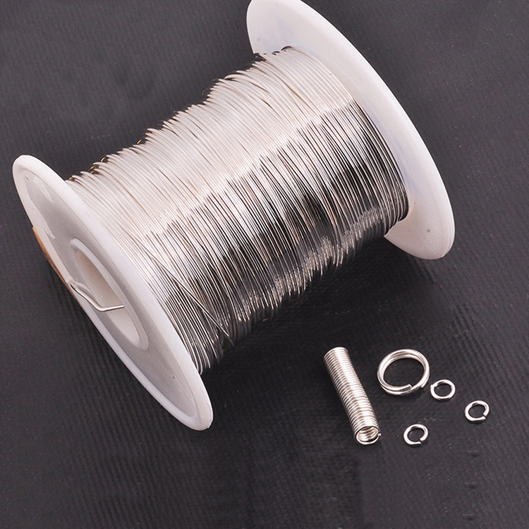 Yb metall 925 hõbedast isetehtud kõvad ehted hõbetraadist hõbetraadist 0,3–1 mm kullatud hõbedast aksessuaarid kuld- ja hõbetraadist