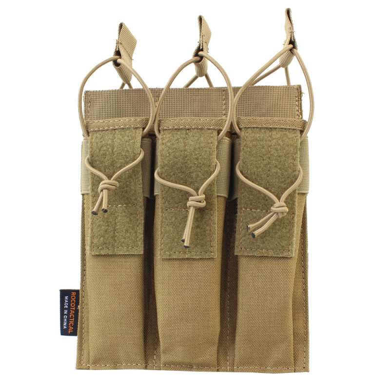 Taktinis trigubas krepšys mp5 Dagger taktinė liemenė Molle vice krepšys arp9 greito užtraukimo rinkinys