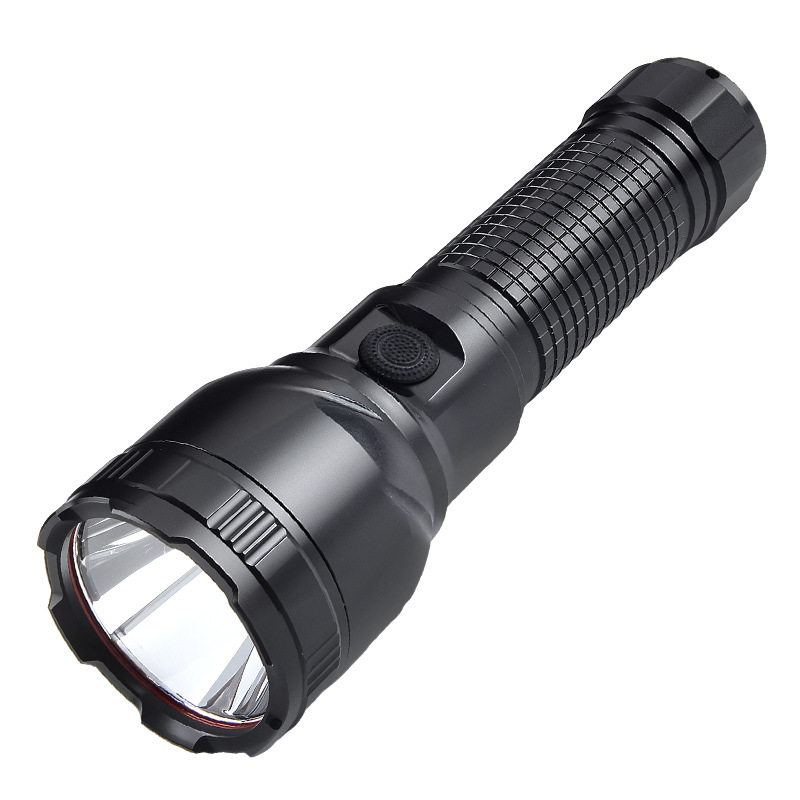 Tugeva valgusega taskulamp, üliere, pika ulatusega, suure võimsusega, ülipika aku tööeaga, laetav, matkamiseks mõeldud avariivalgustusega taskulamp