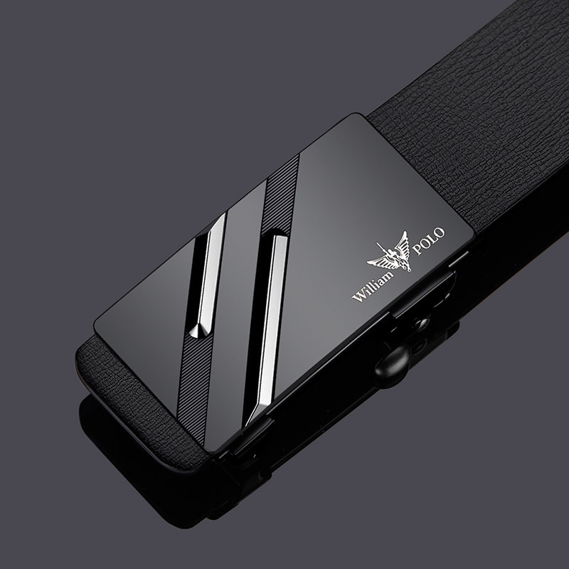 Paul Belt meeste luksuslik puhtast loomanahast meeste Guangzhou vöö automaatse pandlaga lihtne vöö meestele ehtne